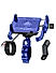 Claw with Jaw Grip Aluminium Mobile Holder with Charger - Blue