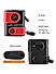 Electric Tire Inflator Air Compressor Pump for Car, Motorcycle, Balls and Mattress - Red