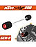 Front Fork Slider for KTM DUKE 200 Gen 2 Black