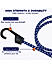 Reflecting Bungee Cord (42Inch)- Set Of 2 - Blue 