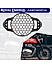 HEADLIGHT GRILL - Black for Royal Enfield - CONTINENTAL GT