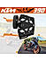 Toprack with Backrest for KTM DUKE 390/250 Gen 3 - Black/Orange