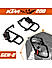 CRASH GUARD (PAIR) - Black for KTM DUKE 200 Gen 2