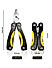 Premium Stainless Steel Multipurpose Plier - Black + Yellow