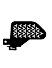 Pillion Footrest - Bajaj Dominar 250 - Black - Right