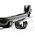 Non-Dismantable Standard Rear Paddock Stand with Skate Wheels - Black - (Bike Wt upto: 250 kgs)