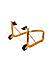 Non-Dismantable Classic Rear Paddock Stand without Skate Wheels - Orange - (Bike Wt upto: 350 kgs)