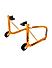 Non-Dismantable Classic Rear Paddock Stand without Skate Wheels - Orange - (Bike Wt upto: 350 kgs)