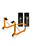 Combo of GR Chain Cleaner-160ml & GR Chain Lube-160ml & Non-Dismantable Universal Paddock Stand-Orange
