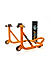 Combo of GR Chain Lube-500ml & Dismantable Paddock Stand-Orange