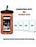 Universal Waterproof Mobile Pouch (Pack of 2) - iPhone, Samsung, Pixel, Mi, Oneplus, Realme up to 7.0 inch - Orange