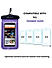 Universal Waterproof Mobile Pouch (Pack of 2) - iPhone, Samsung, Pixel, Mi, Oneplus, Realme up to 7.0 inch - Purple