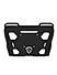Top Rack Plate for BMW G310 GS Black