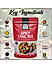 Wonderland Foods - Spicy Trail Mix Healthy Snack Dry Fruits 400g (200g X 2) Pouch | Roasted Salted Cashew, Almonds, Pumpkin Seeds, Peanut, Cranberries, Black Raisins, Banana Chips, Apple Candy