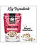 WONDERLAND FOODS Grandeur Premium Jumbo Phool Makhana 100g Pouch | Plain Lotus Seeds | Big Size Phool Makhana Indian Snacks | Fox Nuts Foxnuts