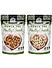 Wonderland Foods - Dry Fruits Raw California Almonds, Raw Cashews Combo Pack 400g (200g X 2) Pouch | High in Fiber & Boost Immunity