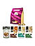 Wonderland Foods - Dry Fruits Gift Pack 400g (100g X 4) Pouch | Roasted Salted Almonds, Cashews, Pistachios, Raisins Collection Pack