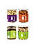 Wonderland Foods - Dry Fruits Gift Pack 400g (100g X 4) Re-Usable Jar | Raw Almonds, Cashews, Pistachios, Raisins | Family | Corporate Combo