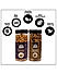 Wonderland Foods - Dry Fruits Premium Raw Almonds 500g & Walnut Kernel 350g | 850g (500g + 350g) Re-Usable Jar | High in Fiber & Boost Immunity