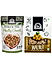 Wonderland Foods - Dry Fruits Premium Raw California Almond & Walnut Kernel | 400g (200g X 2) Pouch | High in Fiber & Boost Immunity