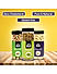 Wonderland Foods - Dry Fruits Premium Roasted Salted Pistachios, Raw Cashews, & Green Raisins | 1.5Kg (500g X 3) Re-Usable Jar | High in Fiber & Boost Immunity