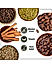 Wonderland Foods - Whole Spices Premium Combo of Cumin, Black Pepper, Cinnamon, Coriander, Black Cardamom & Cloves 600g (100g X 6) Pouch