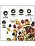 Wonderland Foods - Healthy Mix 400g (200g X 2) Re-Useable Jar | 10 in 1 Trail Mixes | Cranberries, Blueberries, Chia Seeds, Pumpkin Seeds, Figs, Dried Kiwi, Almonds, Cashews, Raisins, Walnut Kernels