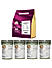 WONDERLAND FOODS Dry Fruits Gift Box Almonds + Cashews + Pistachios + Raisins (50gX4) 200g Collection Pack