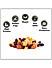 Wonderland Foods - Mixed Dried Fruits 200g Re-Usable Jar| Dried Pineapple, Papaya, Mango, Coconut, Cranberries | Antioxidants | Gluten free| Berries | Non-GMO | Vegan | Low Calorie