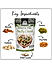 Wonderland Foods - Mix Dry Fruits (Punchmewa) 400g (200g X 2) Pouch | Almonds, Cashews, Green Raisins, Dry Dates, Dry Coconut | Healthy & Nutritious | Rich in Iron, Fibre & Vitamins