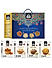 Wonderland Foods Dry Fruits Gift Pack | Raw Almonds + Raw Cashews + Raisins + Roasted Pistachios 200gX4 800g Gift Box | Premium Gift Hamper | Gourmet Gift | Diwali Gift for Family| Friend | Corporate