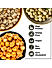 Wonderland Foods - Roasted & Flavoured Makhana (Foxnut) 300g (100g X 3) Chaat Masala, Peri Peri & Mint Chatpata Re-Usable Jar | Healthy Snack | Gluten Free | Zero Trans Fat