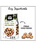 Wonderland Foods - Dry Fruits Chilean Inshell Walnuts (Akhrot) 500g Pouch | High in Protein & Iron | Low Calorie Nut | Healthy & Delicious