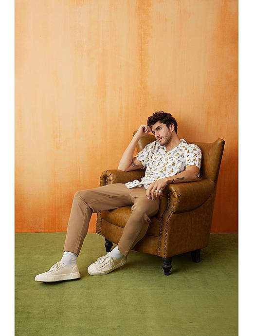 Celio Garfield White Short Sleeves Shirt