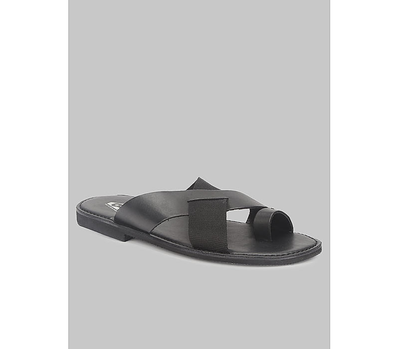 The Pisa Black Men Slipper V8