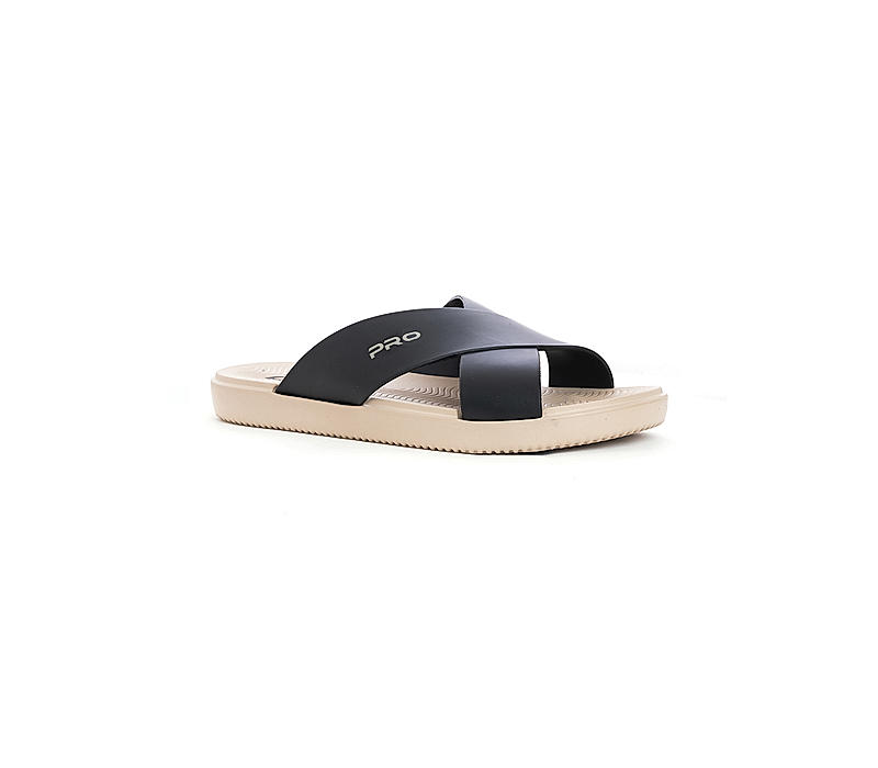 Pro Black Slide Slippers for Men