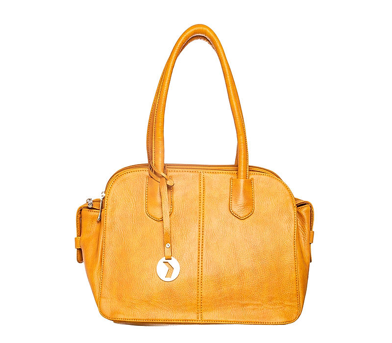 Khadim Women Yellow Handbag