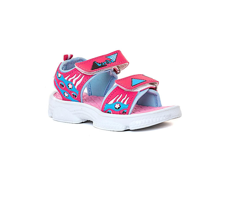 KHADIM Bonito Pink Floaters Kitto Sandal for Kids - 2.5-4.5 yrs (74500