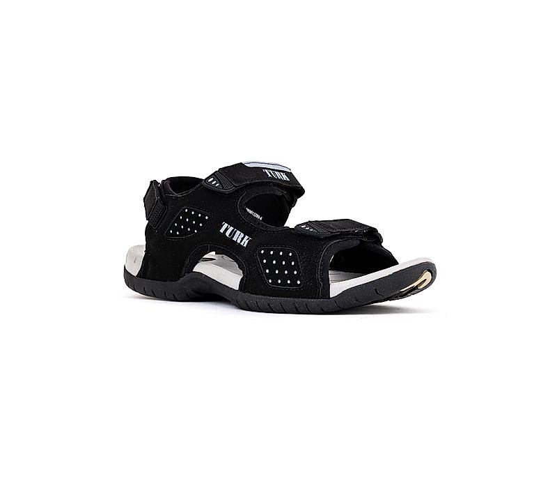 Turk Black Floater Sandal for Men