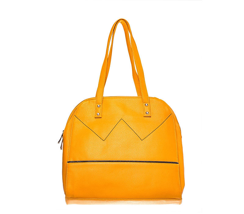 Khadim Women Yellow Handbag