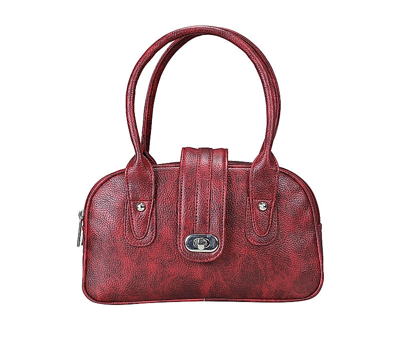 Khadim Women Maroon Batua Bag