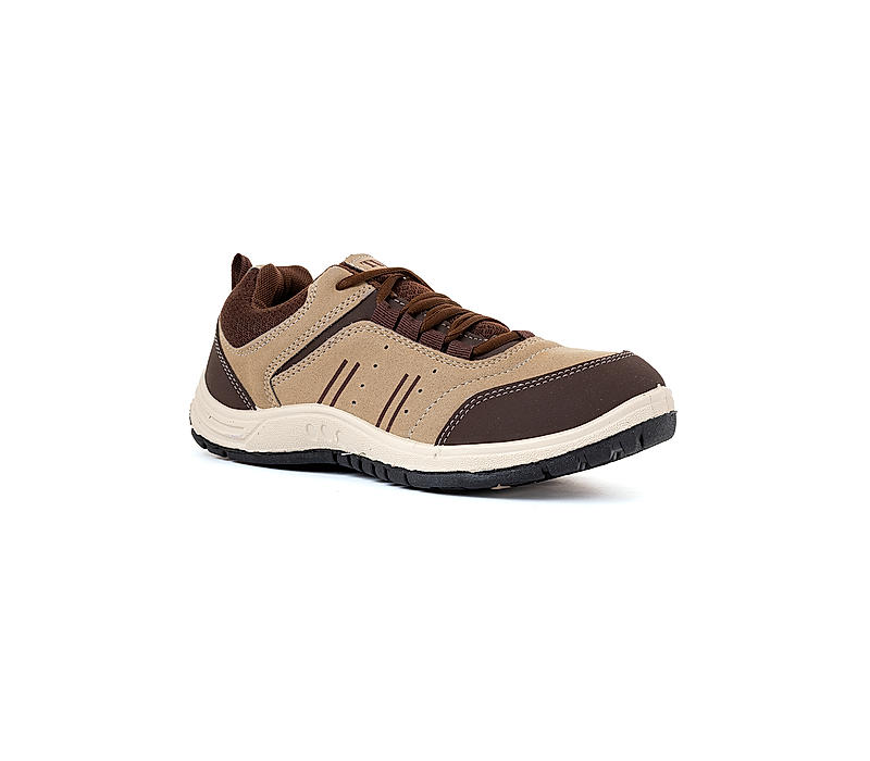 Turk Beige Lace Up Casual Shoe for Men