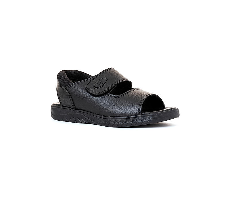 Khadim Black Casual Sandal for Men