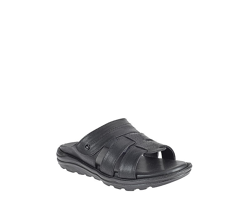 Khadim Black Mule Sandal for Men