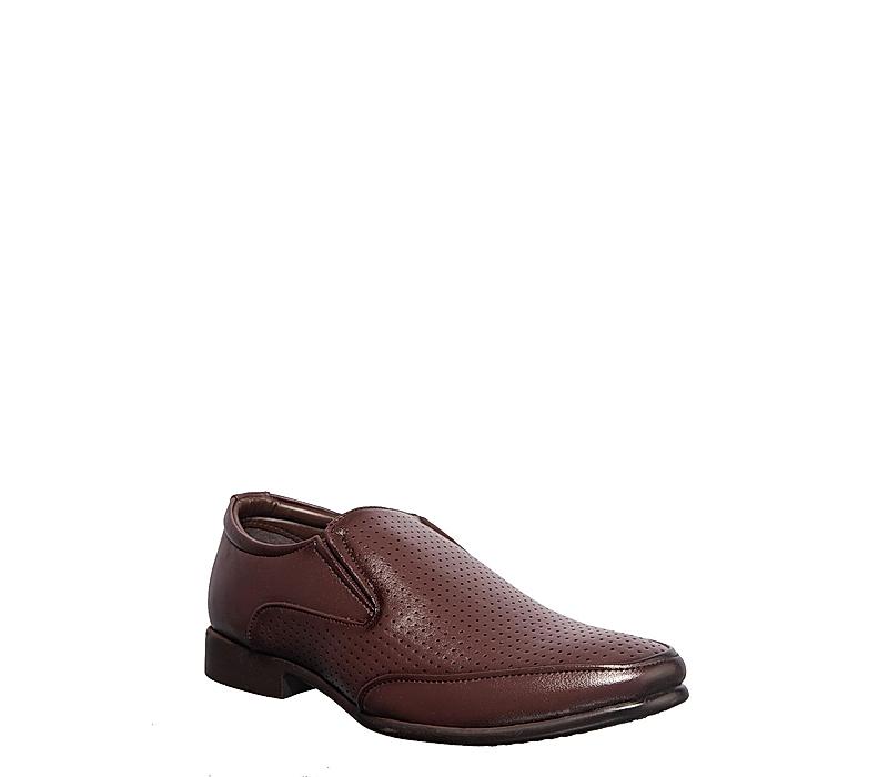 Lazard Brown Slip On Formal Shoe for Men