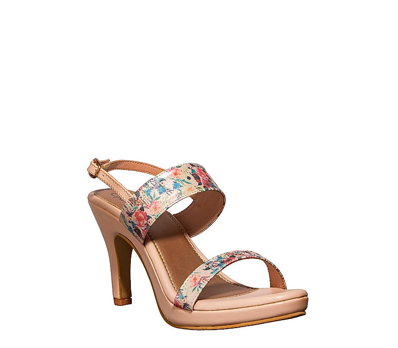 Cleo Pink Heel Sandal for Women