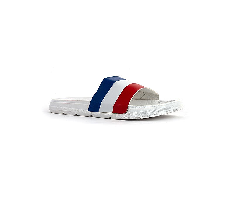 Pro White Slide Slippers for Men