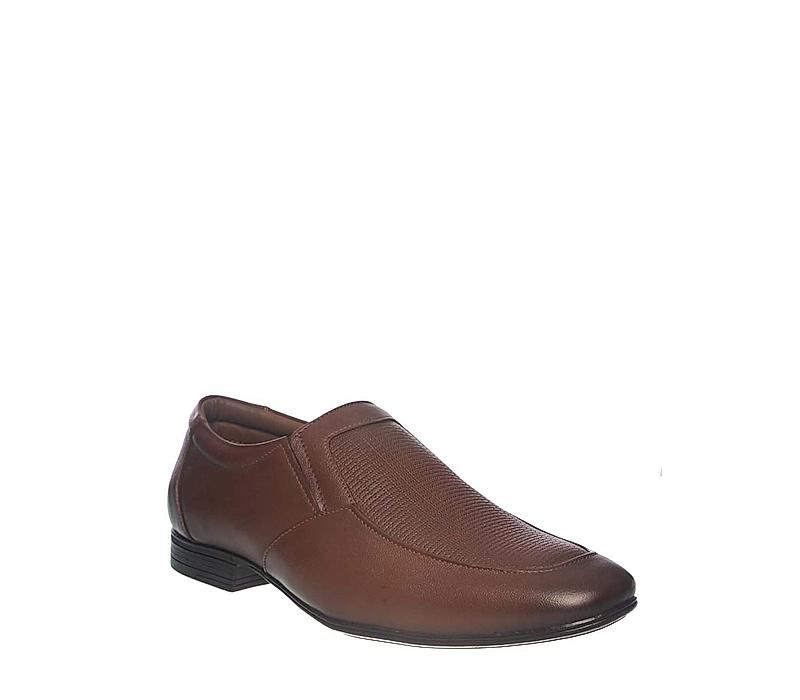 Lazard Brown Slip On Formal Shoe for Men