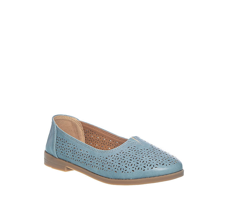 Khadim Blue Loafers Casual Shoe for Women