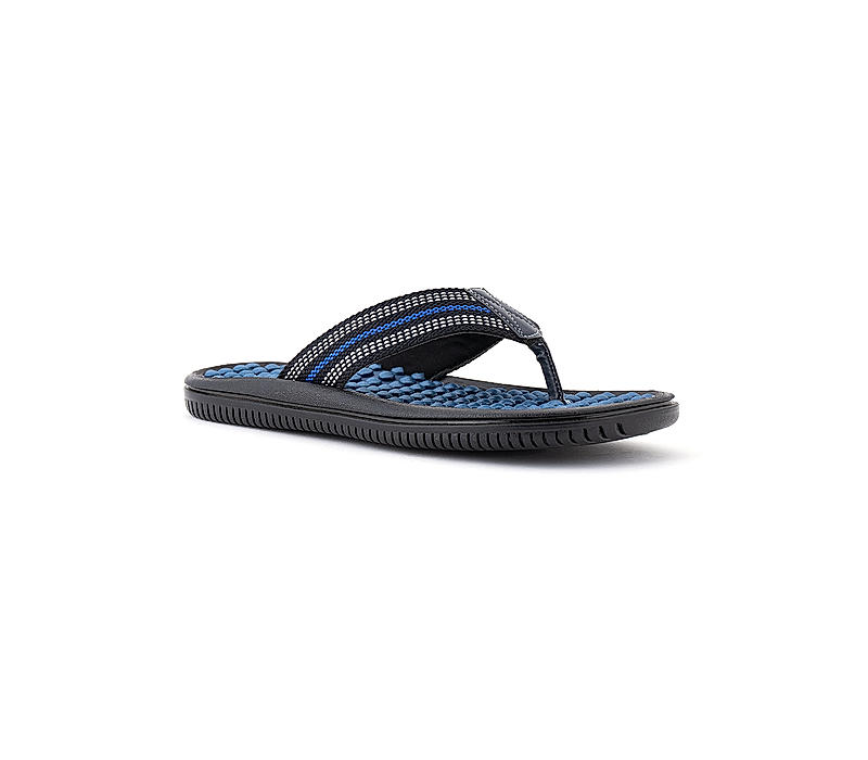 Khadim Blue Flip Flops for Men